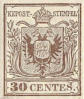 Stemma Austro-Ungarico ornato, bruno.