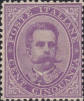 Effigie di Umberto I, violetto