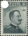 Effigie di Vittorio Emanuele III volta a destra. Grigio nero