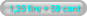 1,25 lire + 50 cent