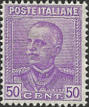 Vittorio Emanuele III, lilla violetto