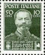 Vittorio Emanuele II, verde oliva.