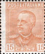 Effigie di Vittorio Emanuele III, arancio.