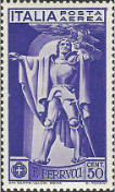 Statua Francesco Ferrucci, violetto.