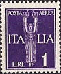 Soggetti allegorici, violetto.