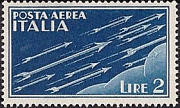 Soggetti allegorici, azzurro.