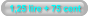 1,25 lire + 75 cent