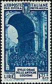 Reparto di Milizia, azzurro.