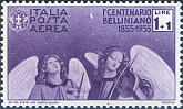 Angeli che suonano , violetto.