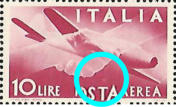 “ punto bianco su T di POSTA “