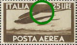 “ grossa area chiara tra ITALIA e 25 “