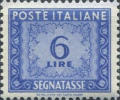 Cifra in ornato. Oltremare.