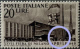 “ I di APRILE incompleta in basso “