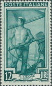 Veneto, marinaio e Palazzo Ducale, verde azzurro.
