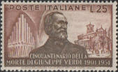 Verdi, organo e Chiesa di Roncole di Busseto, bruno e bruno rosso.