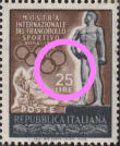 “ punto bianco sopra il 25 “