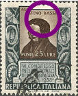 “ linea di colore sulla testa “