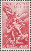 " Arcangelo Michele ", rosa carminio.