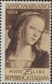 Perugino, «Madonna», bruno e ocra.
