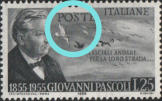 “ punto nero tra O e S di POSTE “