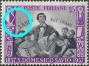 “ filo di colore sopra La di Laborare “