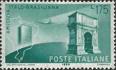 Arco di Tito, Palazzo Congresso a Brasilia, Verde azzurro