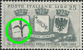 “ linea scura nello stemma di Trieste “