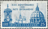 Campidoglio, Quirinale e San Pietro, azzurro.