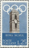Torre del Campidoglio, celeste e azzurro.