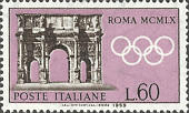 Arco di Costantino, lilla e bruno grigio.