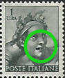“ punto grigio nel fondo della bocca “