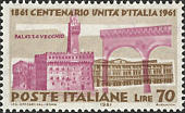 Firenze, Palazzo Signoria, lilla e bruno.
