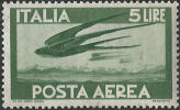 “ E di AEREA deformata da una linea “