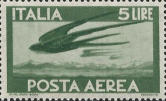Rondini sulle Alpi, verde scuro.