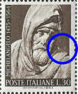 “ zona chiara sopra la spalla ”