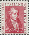 Ritratto di Gianbattista Bodoni, rosso