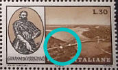 “ punto bianco sopra la ST di POSTE ”