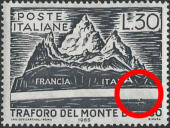 “ falla nel pavimento del tunnel ”