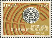 Emblema dell' Unione  aula di Montecitorio, policromo.