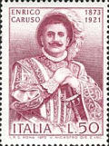 Caruso nel ‘’ Rigoletto ‘’, violetto lilla.