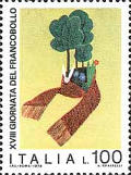 Protezione degli alberi, policromo.