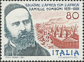 Ritratto Comboni, policromo.