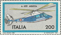 Elicottero " A 109 Augusta ", policromo.
