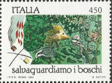 Prevenzione degli incendi, policromo.