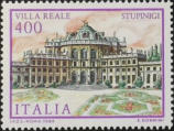 Villa Reale, Stupinigi, policromo.