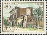 Villa Mellone, Lecce, policromo.