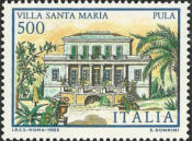 Santa Maria, Pula, policromo.