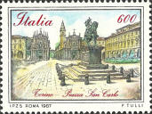 San Carlo, Torino, policromo. 