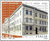 Sede del Liceo Ginnasio, policromo.
