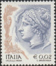 Moneta tetradramma, policromo.